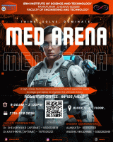 MEDXARENA 2026 Technical Event Poster